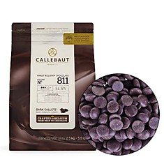 Скидка 15%                                                                                  Callebaut Шоколад темный 54.5 % 2,5 кг Бельгия