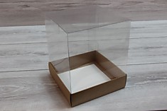 Коробка с прозрачной крышкой
