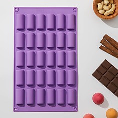Форма для шоколада «Батончик», 27,5×17,5 см,