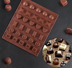 Форма для шоколада «Коробка конфет